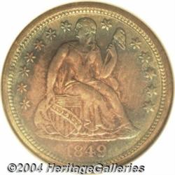 1849-O 10C MS63 NGC.