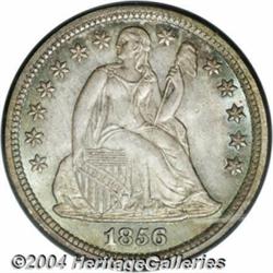 1856 10C Small Date MS66 PCGS.