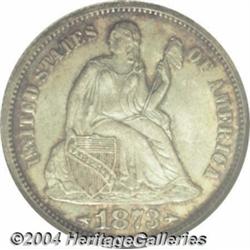 1873 10C Arrows MS65 NGC.