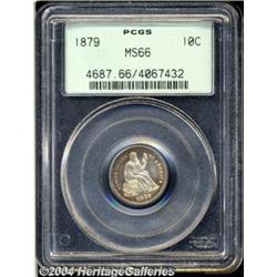1879 10C MS66 PCGS.