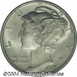 1925 10C MS66 Full Bands PCGS.