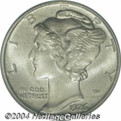 1926-D 10C MS65 Full Bands PCGS.