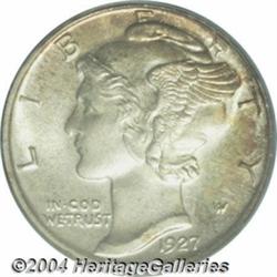 1927-S 10C MS65 Full Bands PCGS.