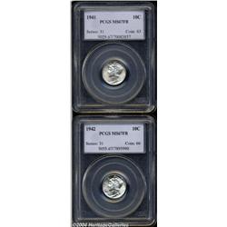 1941 10C MS67 Full Bands PCGS,
