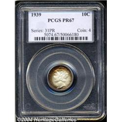 1939 10C PR67 PCGS.