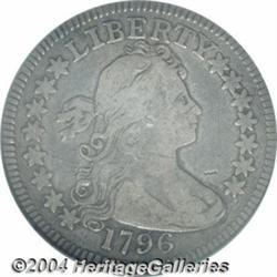 1796 25C Fine 15 PCGS.