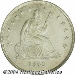 1840-O 25C No Drapery MS63 NGC.