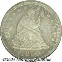 1850-O 25C MS62 NGC.