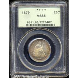 1879 25C MS65 PCGS.
