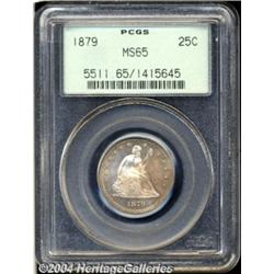 1879 25C MS65 PCGS.