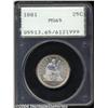 Image 1 : 1881 25C MS65 PCGS.