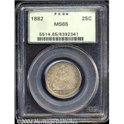 1882 25C MS65 PCGS.