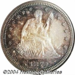 1873 25C No Arrows PR65 NGC.