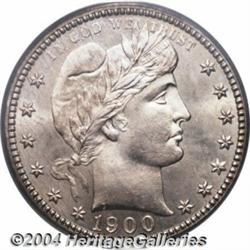 1900-O 25C MS65 PCGS.