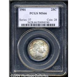 1901 25C MS66 PCGS.