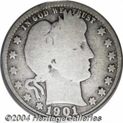 1901-S 25C Good 4 PCGS.