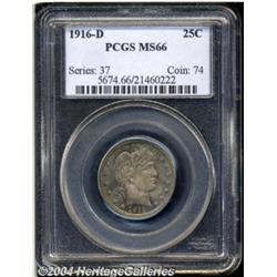 1916-D 25C MS66 PCGS.