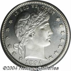 1894 25C PR66 Cameo PCGS.