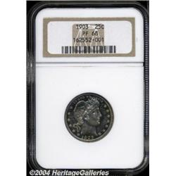 1903 25C PR68 NGC.