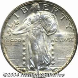 1923-S 25C MS65 Full Head PCGS.