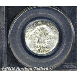 1928-D 25C MS65 Full Head PCGS.