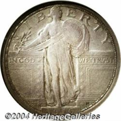 1916 25C --Cleaned--ANACS. AU Details, Net XF40.