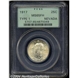 1917 25C Type One MS65 Full Head PCGS.