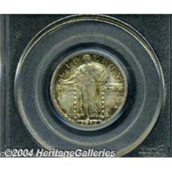 1917-S 25C Type Two MS65 Full Head PCGS.