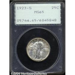 1923-S 25C MS65 PCGS.