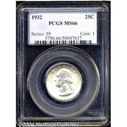 1932 25C MS66 PCGS.