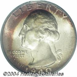 1940-D 25C MS67 PCGS.