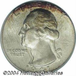 1941-D 25C MS67 PCGS.