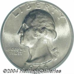 1946-D 25C MS67 PCGS.