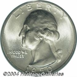 1950-S/D 25C MS66 PCGS.