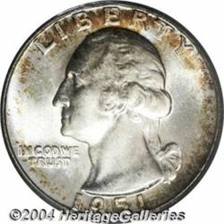 1951-D 25C MS67 PCGS.