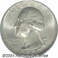 1964-D 25C MS67 PCGS.