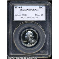 1970-S 25C PR69 Deep Cameo PCGS.