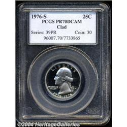 1976-S 25C Clad PR70 Deep Cameo PCGS.
