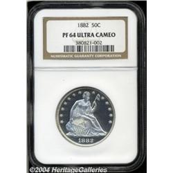 1882 50C PR64 Ultra Cameo NGC.