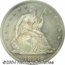 1891 50C PR66 PCGS.