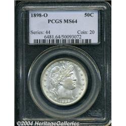 1898-O 50C MS64 PCGS.