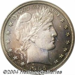 1905 50C PR66 PCGS.