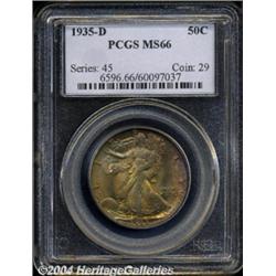 1935-D 50C MS66 PCGS.