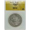 Image 1 : 1879-O $1 Morgan Silver Dollar Coin VAM-2 ANACS MS61