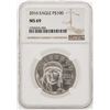 Image 1 : 2016 $100 Platinum American Eagle Coin NGC MS69