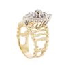 Image 3 : 14KT Yellow Gold 0.25ctw Diamond Ring