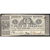 Image 1 : 1864 $10 State of Arkansas Treasury Warrant Note