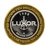 Image 2 : .999 Silver Luxor Las Vegas Nevada $10 Casino Limited Edition Gaming Token