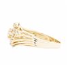 Image 3 : 14KT Yellow Gold Ladies 0.86ctw Diamond Ring