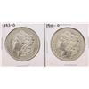 Image 1 : Lot of 1883-O & 1900-O $1 Morgan Silver Dollar Coins